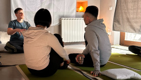 Image 5 of 5 -
            Experience Meditation to get an impression of WHM Fundamentals Workshop at Terre di Pedemonte