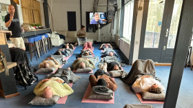 Image 3 of 6 -
Experience Breathing to get an impression of WHM Breathing Class at Delft Image 3 of 6 -
Experience Breathing to get an impression of WHM Breathing Class at Delft